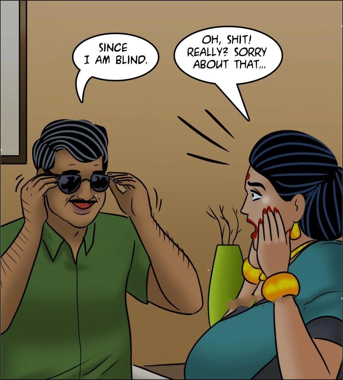 Velamma [Velamma] 124 . Velamma - Chapter 124 - Blind Man's Bluff [Velamma] – page 28