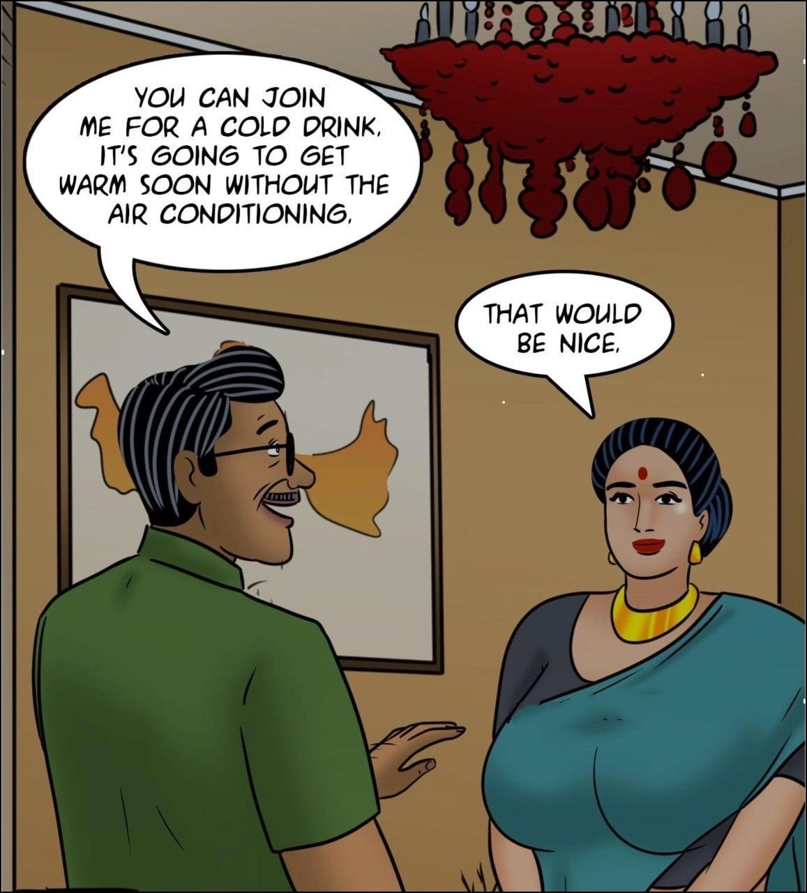Velamma [Velamma] 124 . Velamma - Chapter 124 - Blind Man's Bluff [Velamma] – page 32