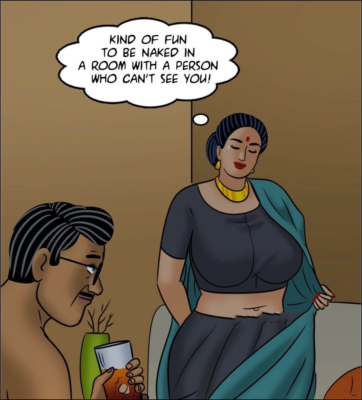 Velamma [Velamma] 124 . Velamma - Chapter 124 - Blind Man's Bluff [Velamma] – page 45