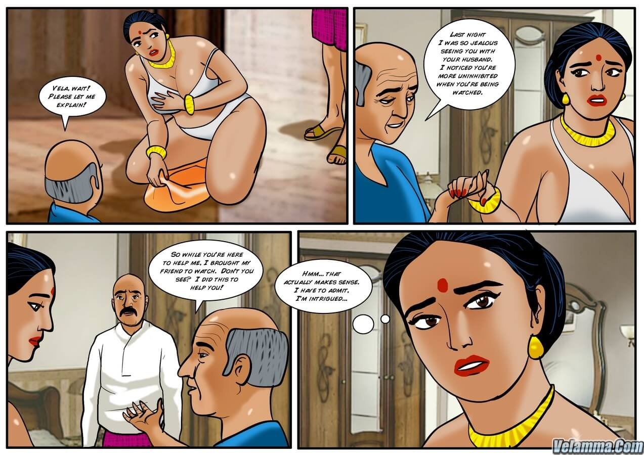 Velamma [Velamma] 23 . Velamma - Chapter 23 - Dessert For Three [Velamma] – page 13