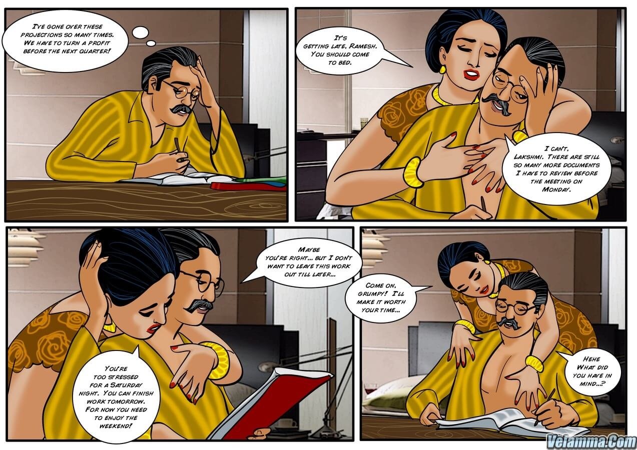 Velamma [Velamma] 23 . Velamma - Chapter 23 - Dessert For Three [Velamma] – page 2