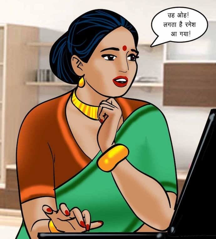 Velamma [Velamma] 69.5 . Velamma - Hindi - Chapter 69 - वेलम्मा कैम: अब ऑन लाइन [Velamma] – page 92