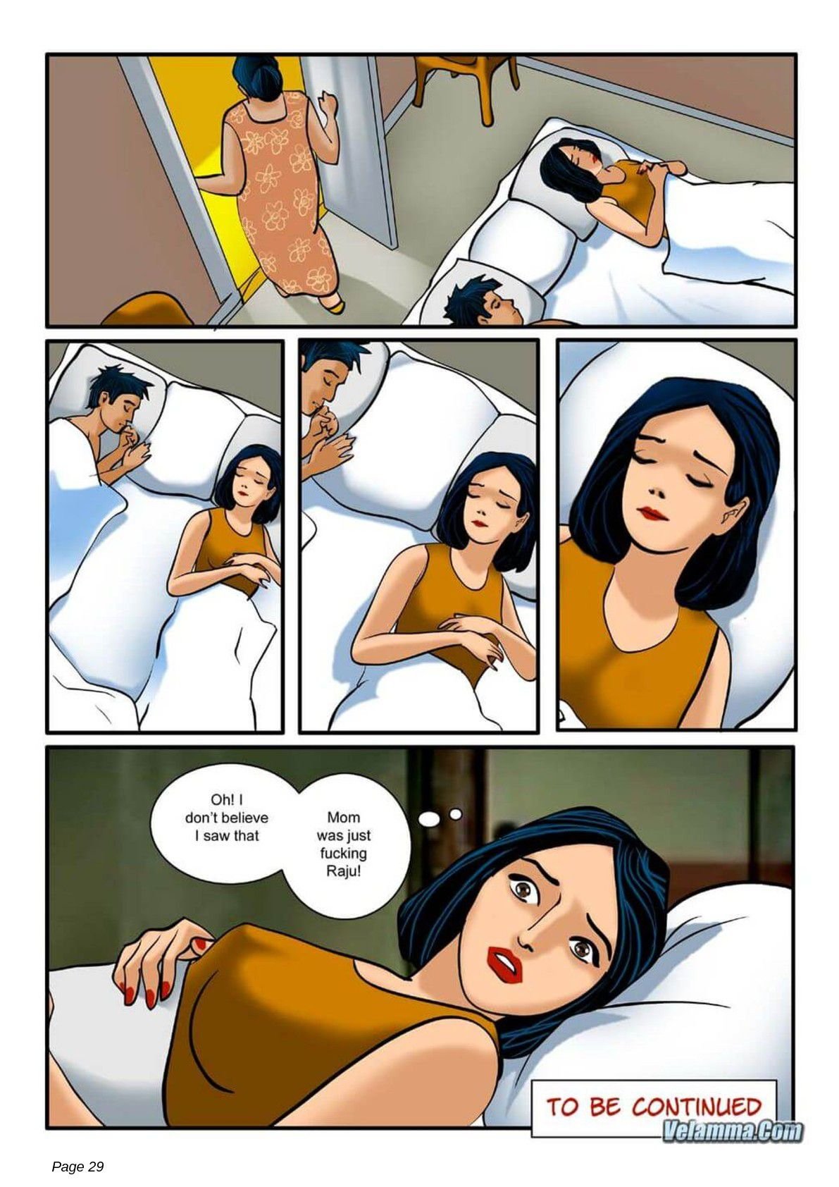 Velamma [Velamma] 4 . Velamma - Chapter 4 - The Picnic [Velamma] – page 29