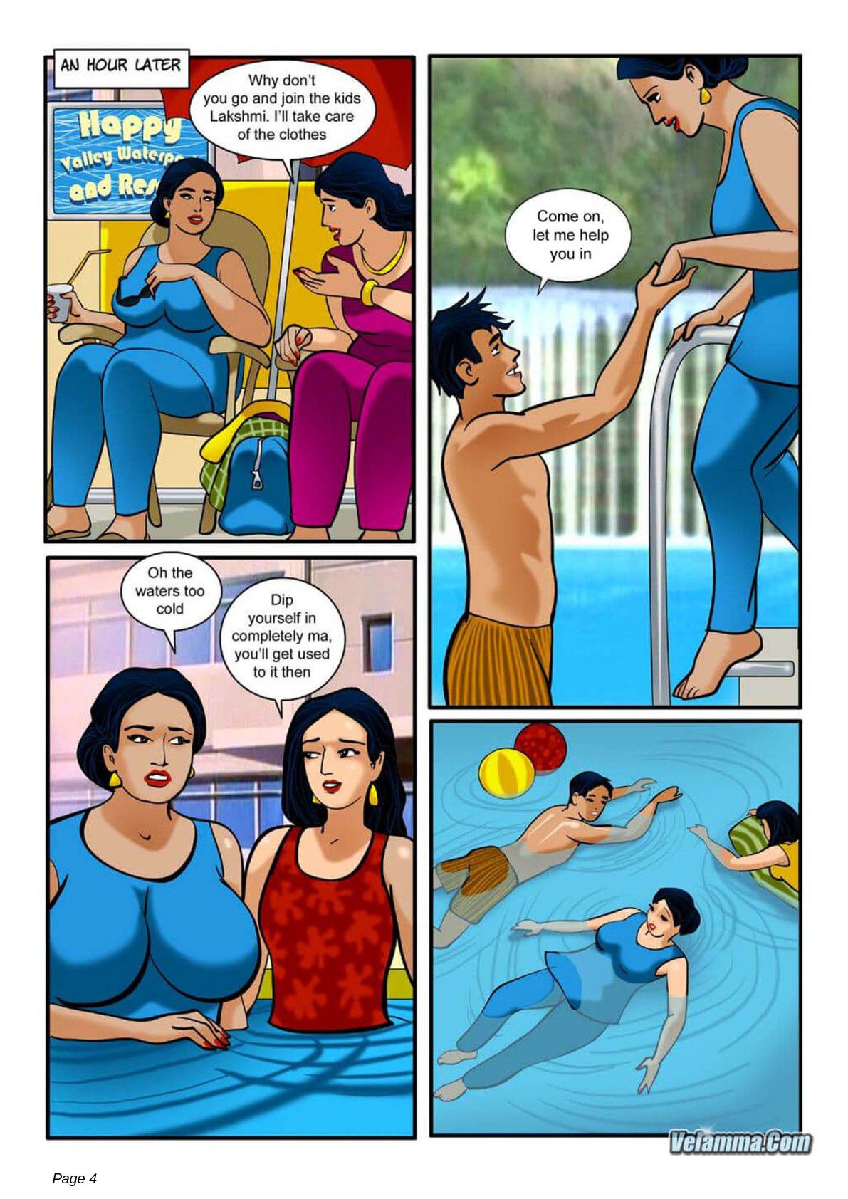 Velamma [Velamma] 4 . Velamma - Chapter 4 - The Picnic [Velamma] – page 4