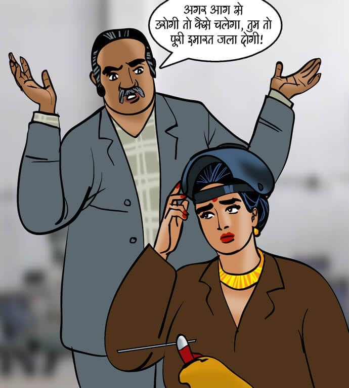 Velamma [Velamma] 85.5 . Velamma - Hindi - Chapter 85 - अंगारा बदन [Velamma] – page 57
