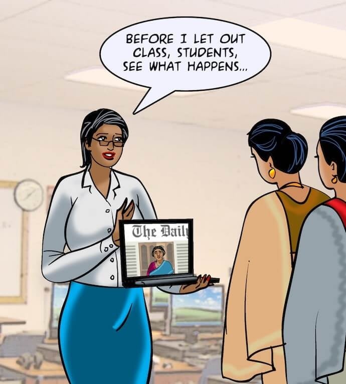Velamma [Velamma] 88 . Velamma - Chapter 88 - Playing The Game [Velamma] – page 4