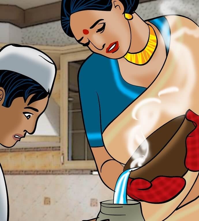 Velamma [Velamma] 72.5 . Velamma - Hindi - Chapter 72 - शरारती नौकर [Velamma] – page 37