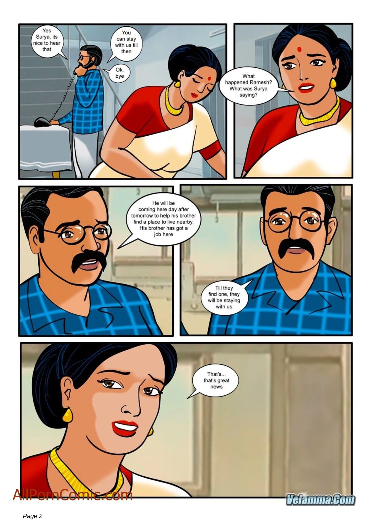 Velamma [Velamma] 9 . Velamma - Chapter 9 - Taking Virginity [Velamma] – page 2