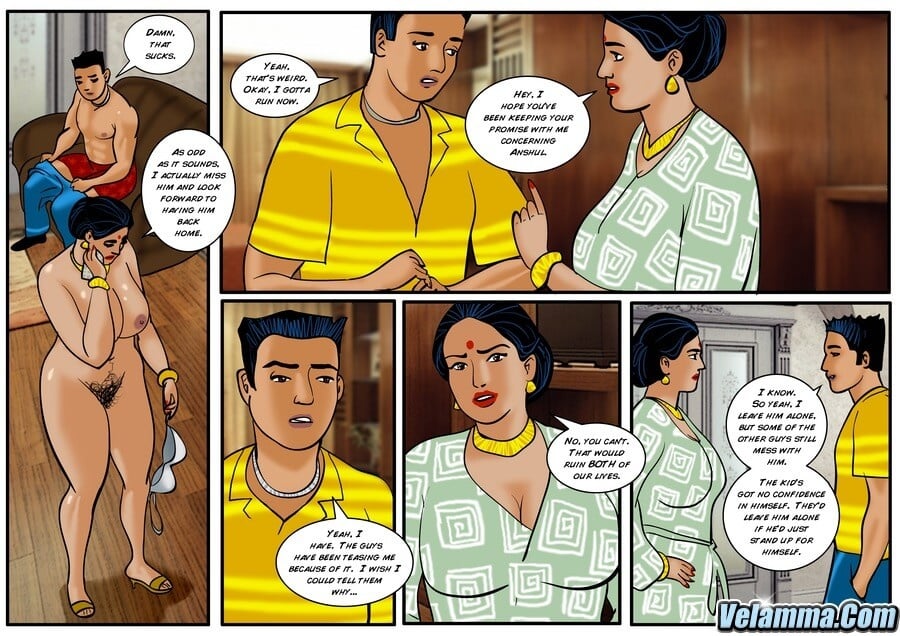 Velamma [Velamma] 26 . Velamma - Chapter 26 - Good Influences [Velamma] – page 5