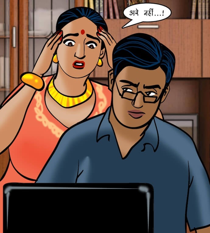 Velamma [Velamma] 78.5 . Velamma - Hindi - Chapter 78 - डिजिटल पेनेट्रेशन [Velamma] – page 50