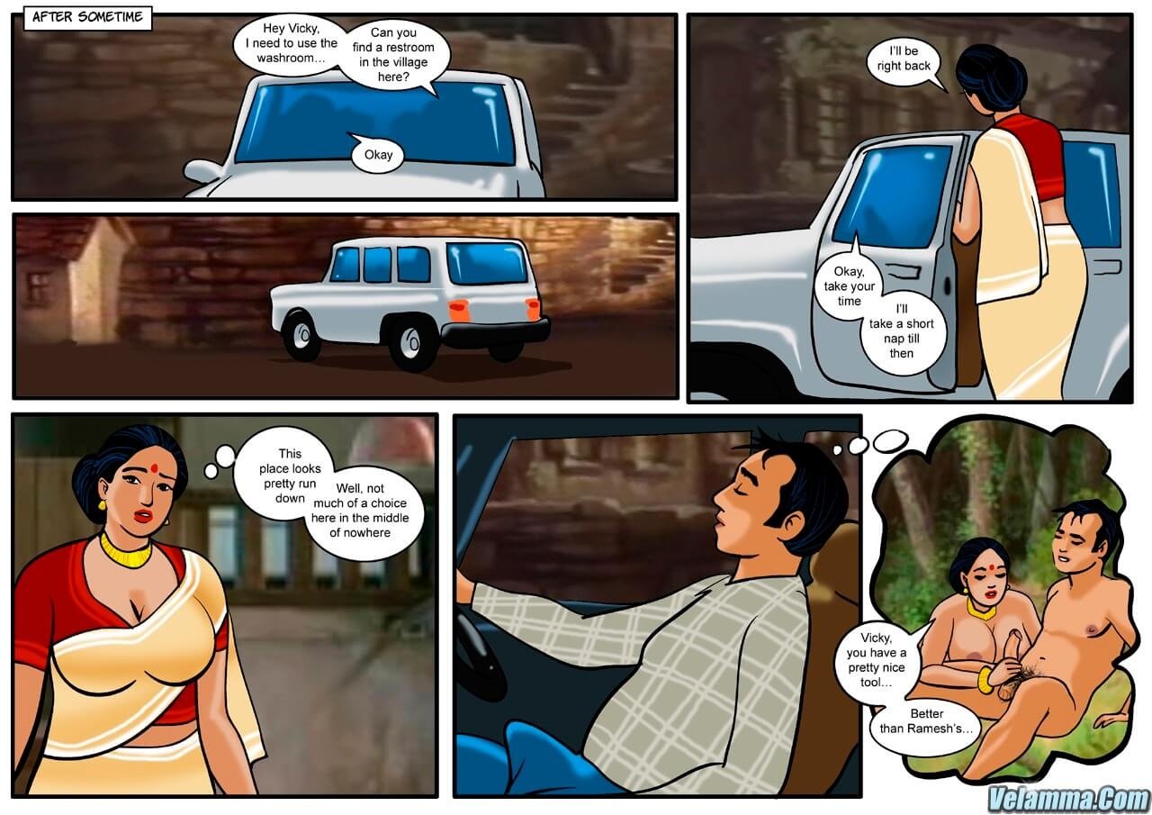 Velamma [Velamma] 13 . Velamma - Chapter 13 - In The Middle Of A Journey... [Velamma] – page 11