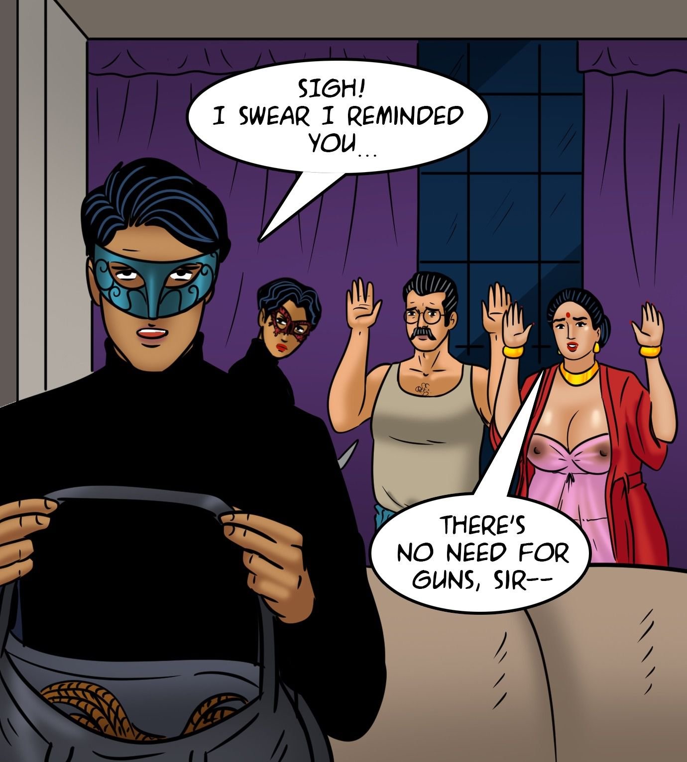 Velamma [Velamma] 112 . Velamma - Chapter 112 - Home Invasion [Velamma] – page 33