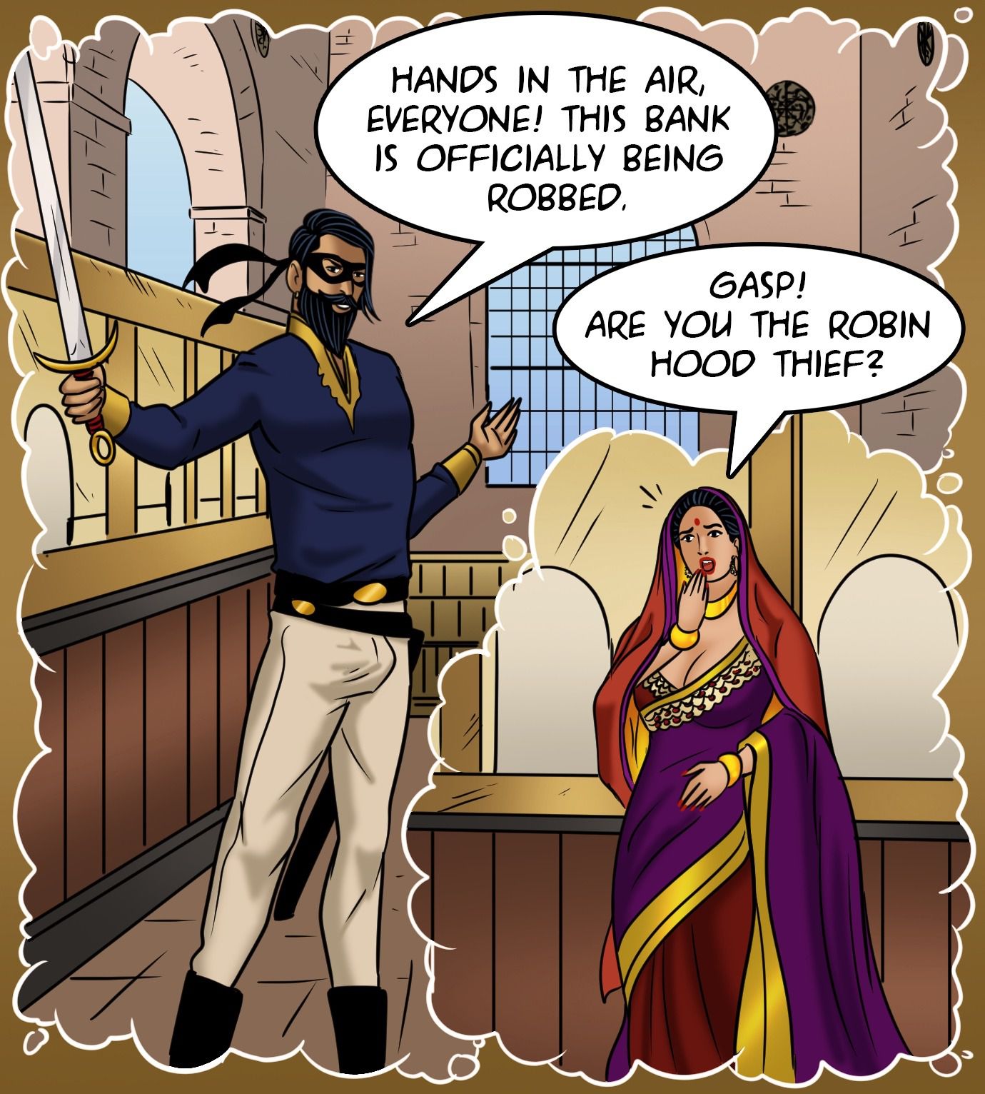 Velamma [Velamma] 112 . Velamma - Chapter 112 - Home Invasion [Velamma] – page 8