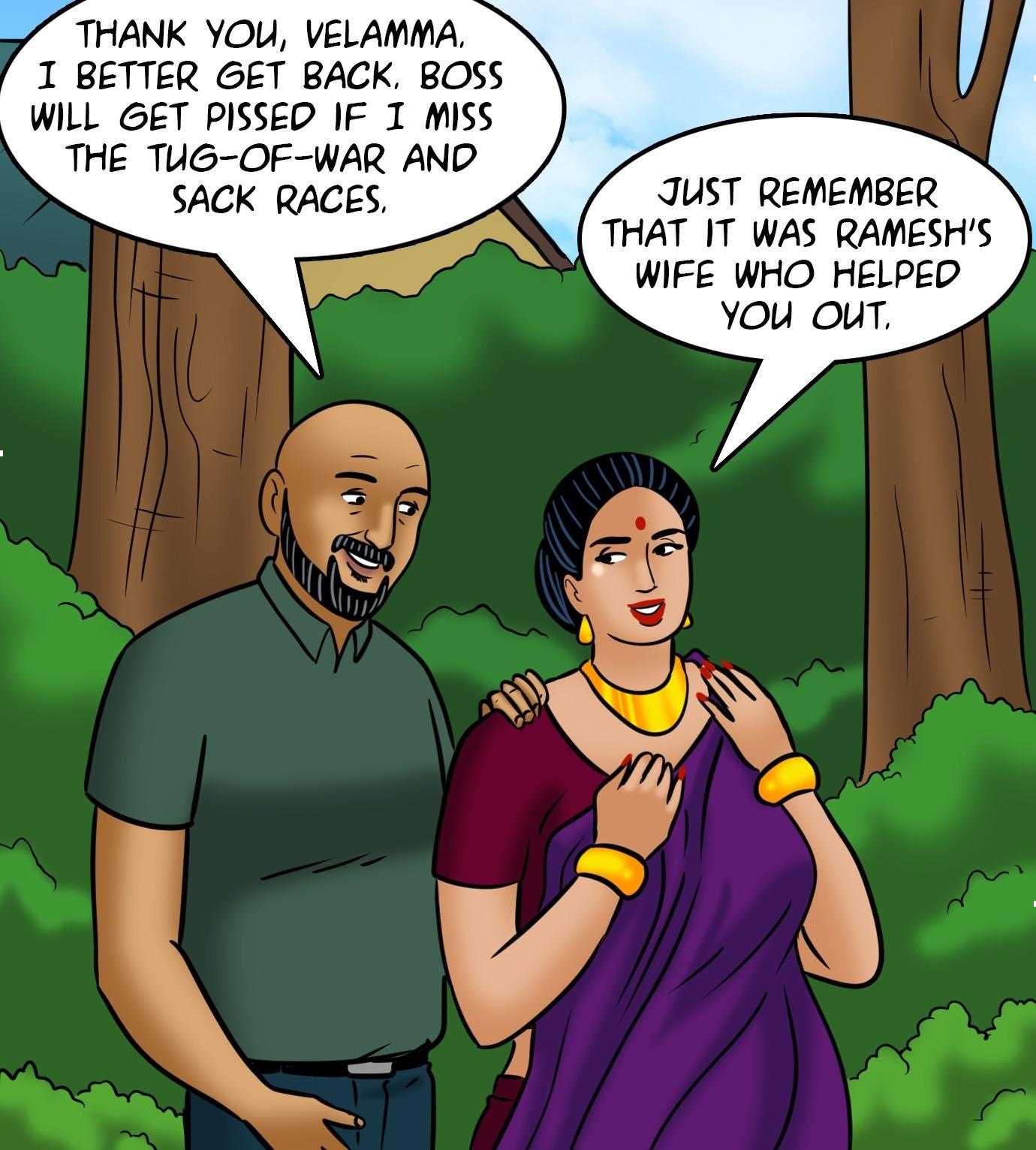 Velamma [Velamma] 109 . Velamma - Chapter 109 - Company Picnic [Velamma] – page 56