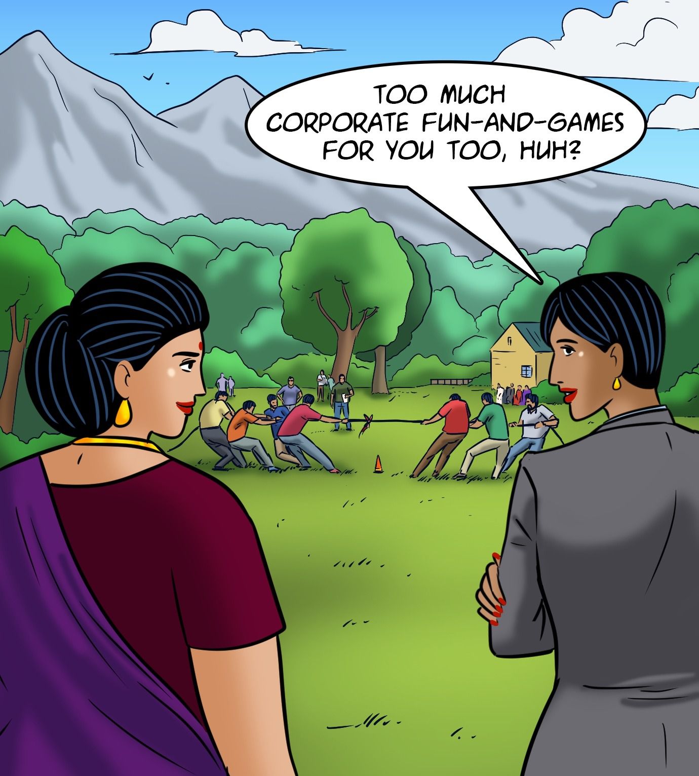 Velamma [Velamma] 109 . Velamma - Chapter 109 - Company Picnic [Velamma] – page 57