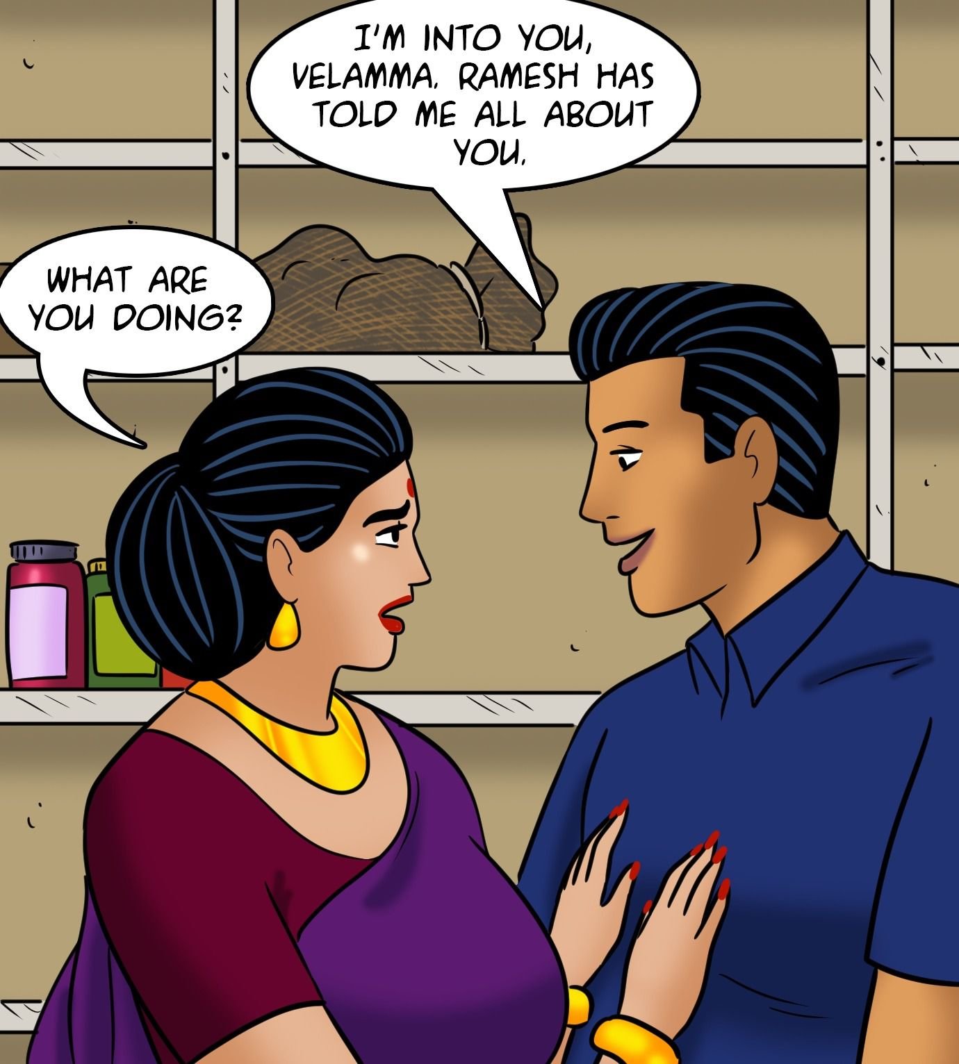 Velamma [Velamma] 109 . Velamma - Chapter 109 - Company Picnic [Velamma] – page 36