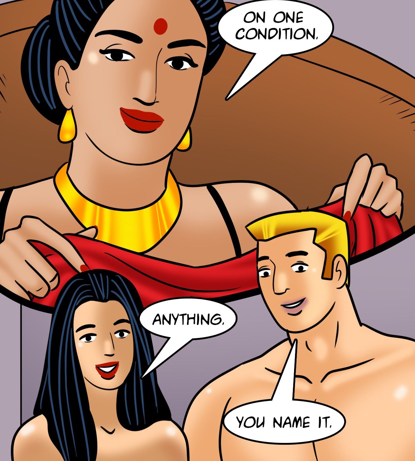 Velamma [Velamma] 106 . Velamma - Chapter 106 - Filling Someone Else's... Shoes [Velamma] – page 131
