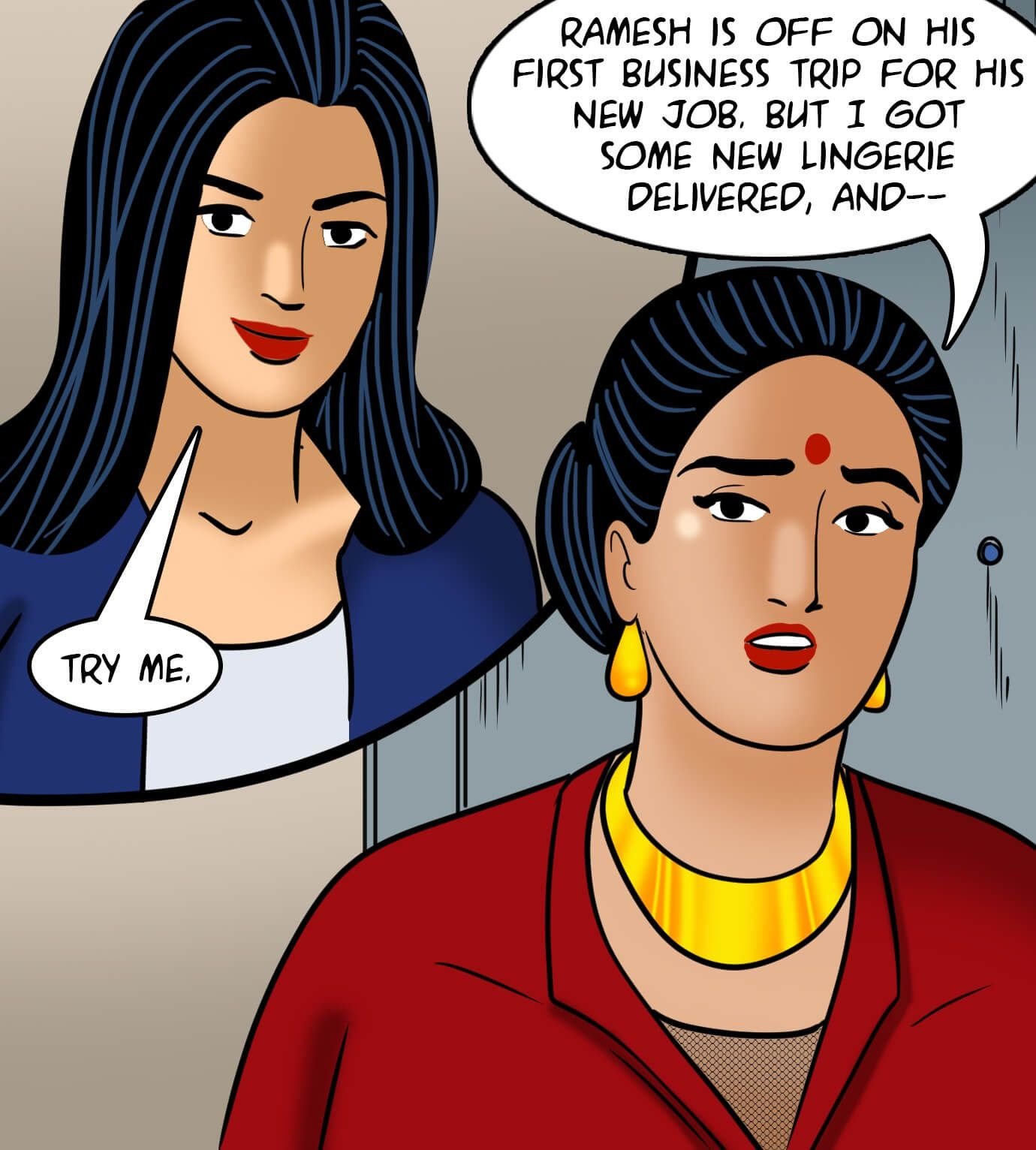 Velamma [Velamma] 106 . Velamma - Chapter 106 - Filling Someone Else's... Shoes [Velamma] – page 17