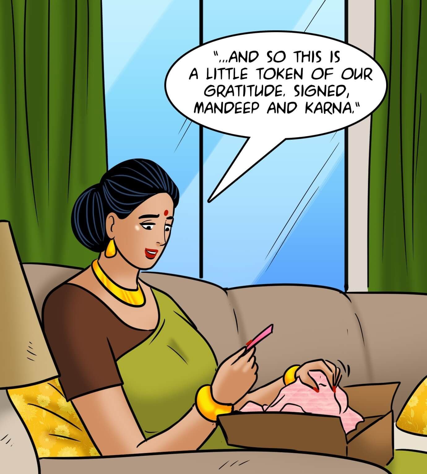 Velamma [Velamma] 106 . Velamma - Chapter 106 - Filling Someone Else's... Shoes [Velamma] – page 9