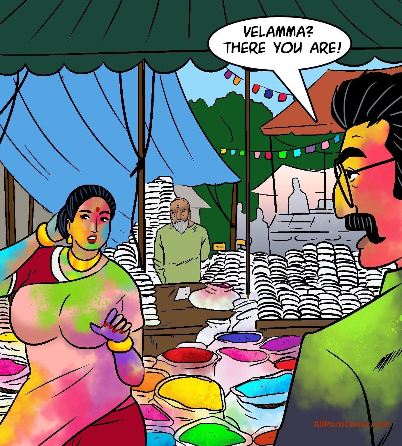 Velamma [Velamma] 102 . Velamma - Chapter 102 - Bhaang-ed Up [Velamma] – page 136