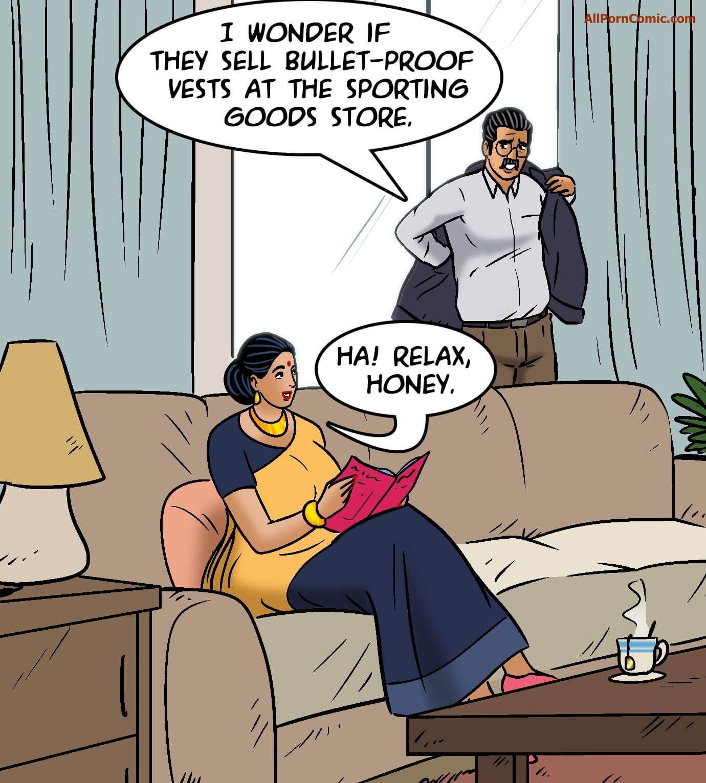 Velamma [Velamma] 102 . Velamma - Chapter 102 - Bhaang-ed Up [Velamma] – page 2