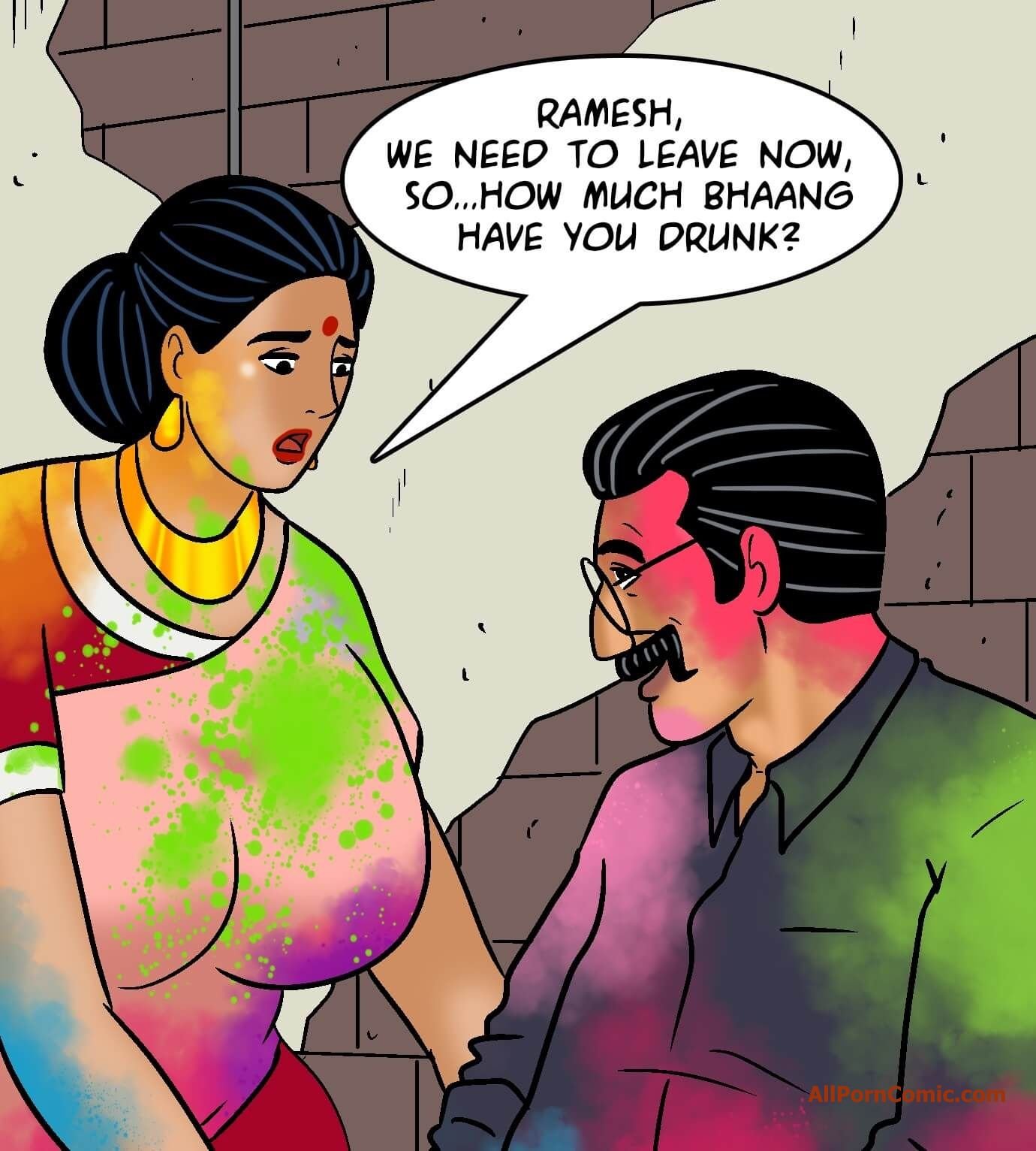 Velamma [Velamma] 102 . Velamma - Chapter 102 - Bhaang-ed Up [Velamma] – page 82