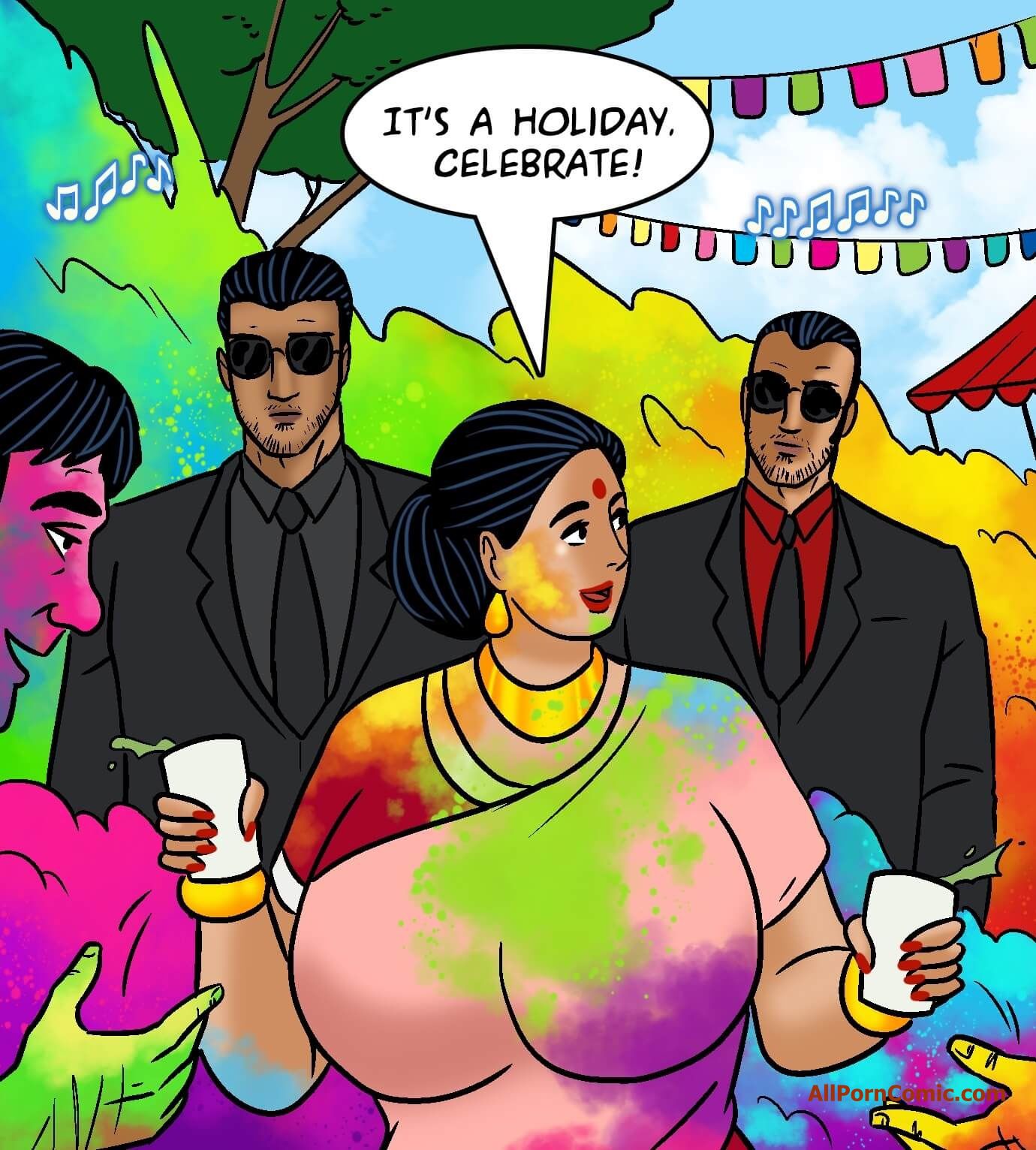 Velamma [Velamma] 102 . Velamma - Chapter 102 - Bhaang-ed Up [Velamma] – page 93