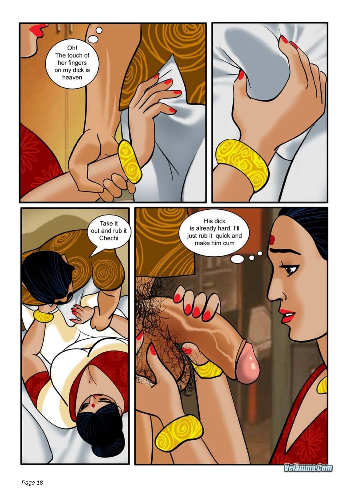 Velamma [Velamma] 3 . Velamma - Chapter 3 - How Far Would You Go For Your Family [Velamma] – page 18