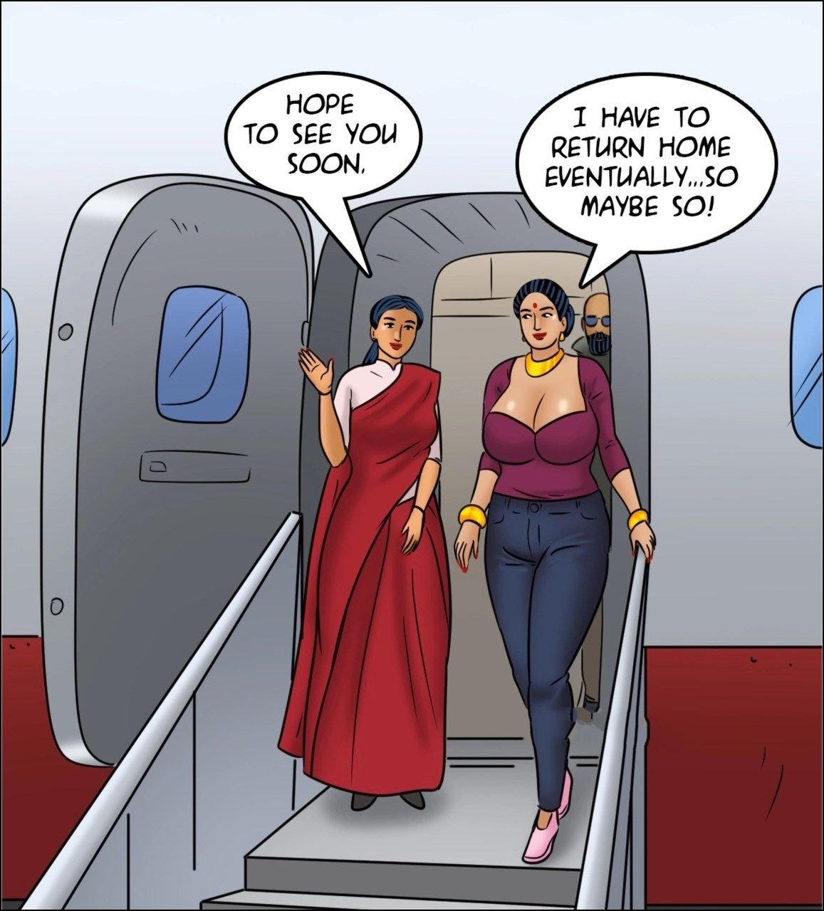 Velamma [Velamma] 123 . Velamma - Chapter 123 - Fear of Flying [Velamma] – page 140
