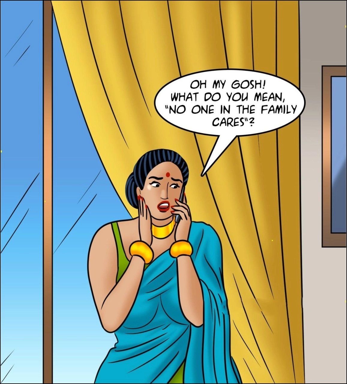 Velamma [Velamma] 123 . Velamma - Chapter 123 - Fear of Flying [Velamma] – page 24