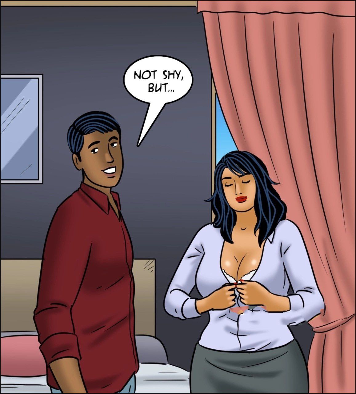 Velamma [Velamma] 123 . Velamma - Chapter 123 - Fear of Flying [Velamma] – page 3