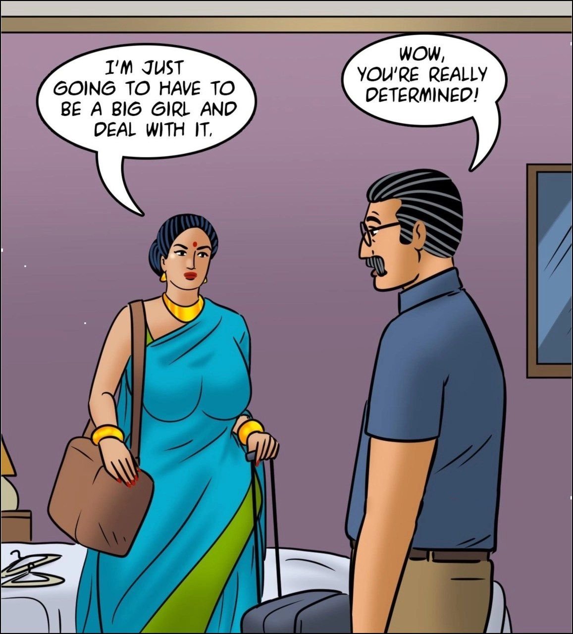Velamma [Velamma] 123 . Velamma - Chapter 123 - Fear of Flying [Velamma] – page 30