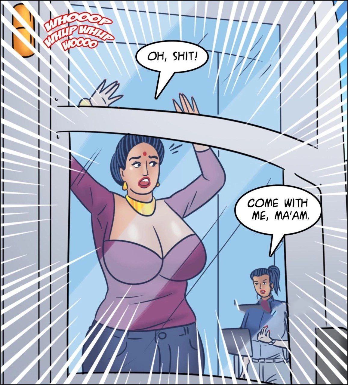 Velamma [Velamma] 123 . Velamma - Chapter 123 - Fear of Flying [Velamma] – page 36
