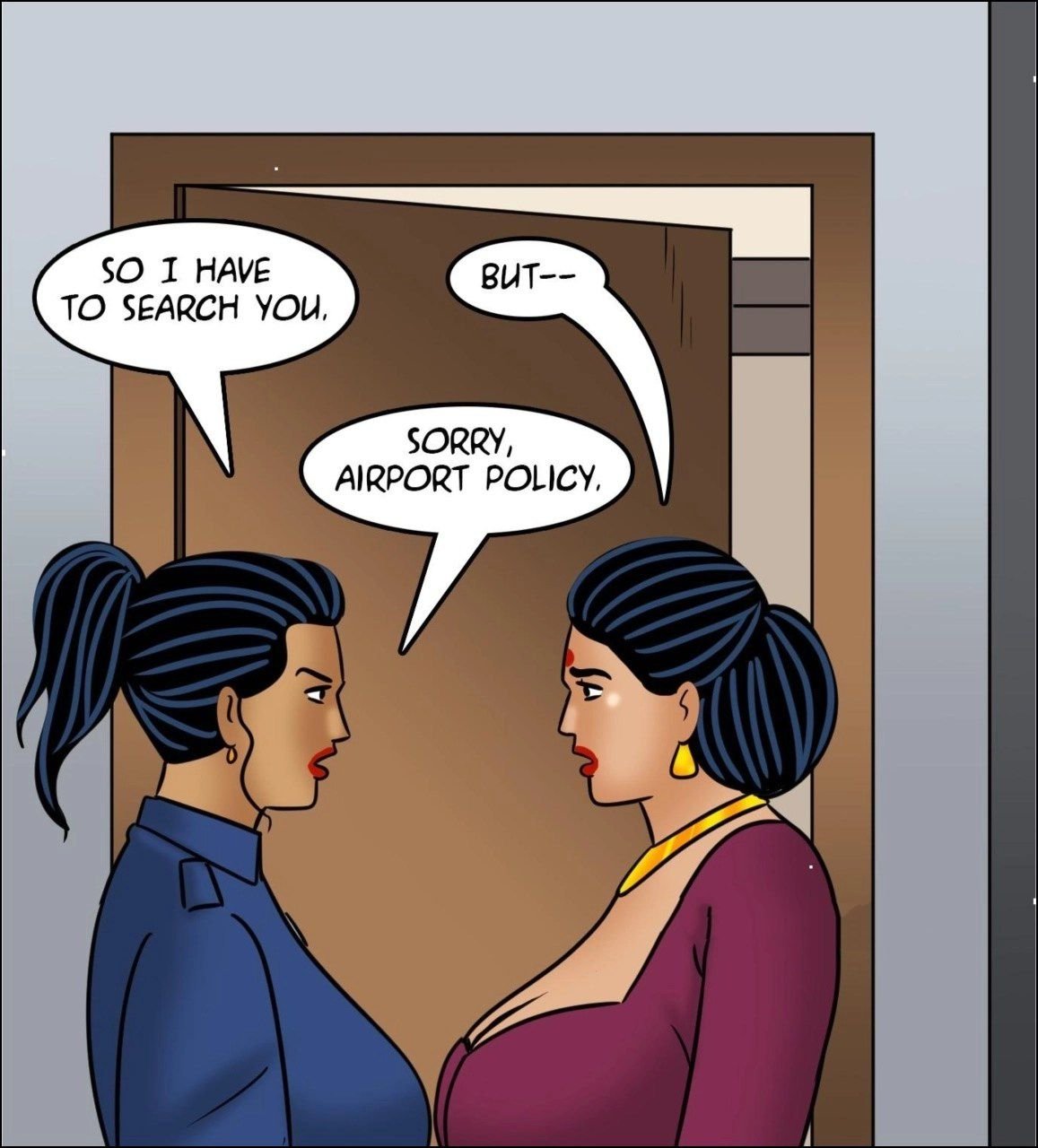 Velamma [Velamma] 123 . Velamma - Chapter 123 - Fear of Flying [Velamma] – page 38