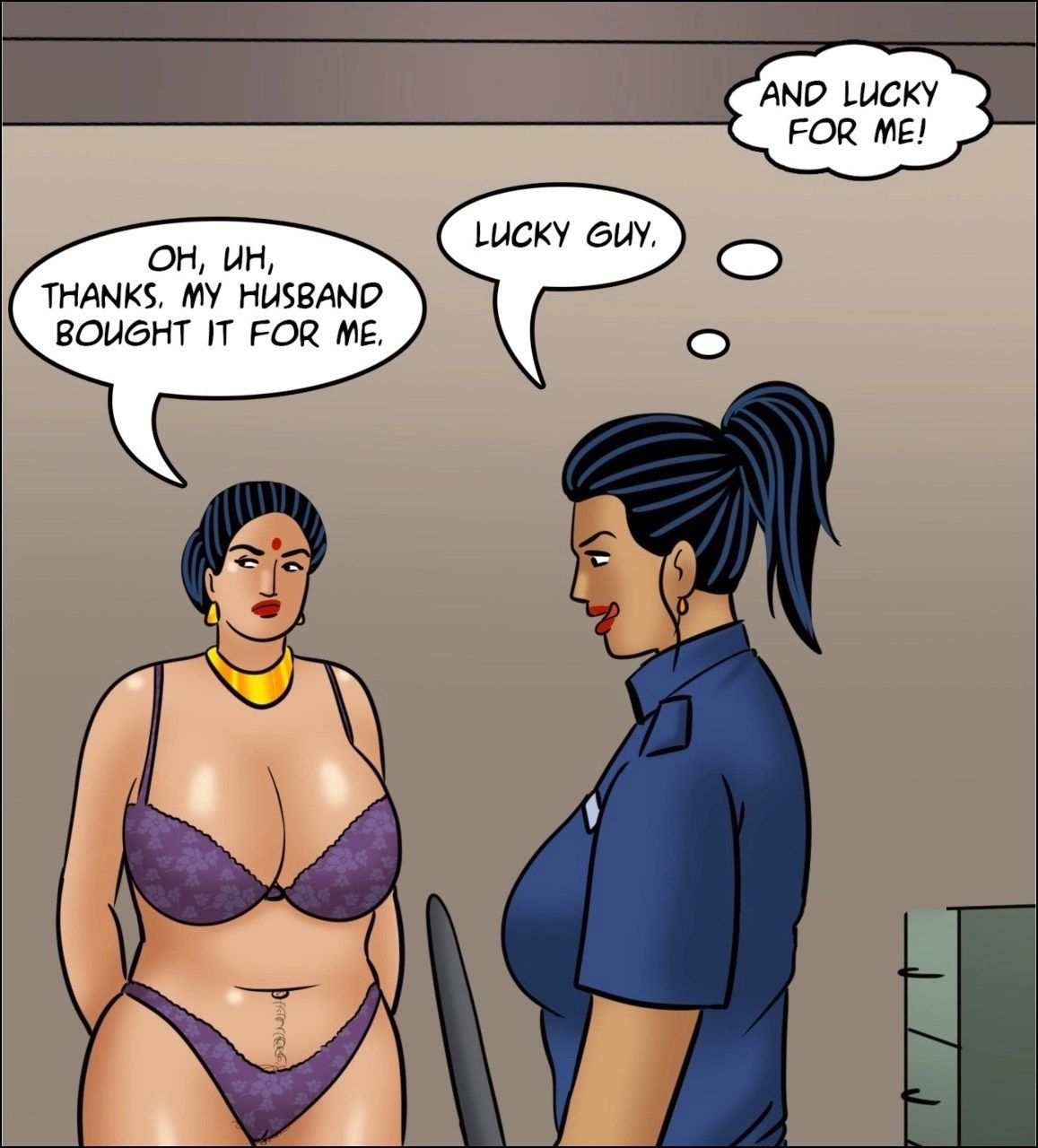 Velamma [Velamma] 123 . Velamma - Chapter 123 - Fear of Flying [Velamma] – page 45