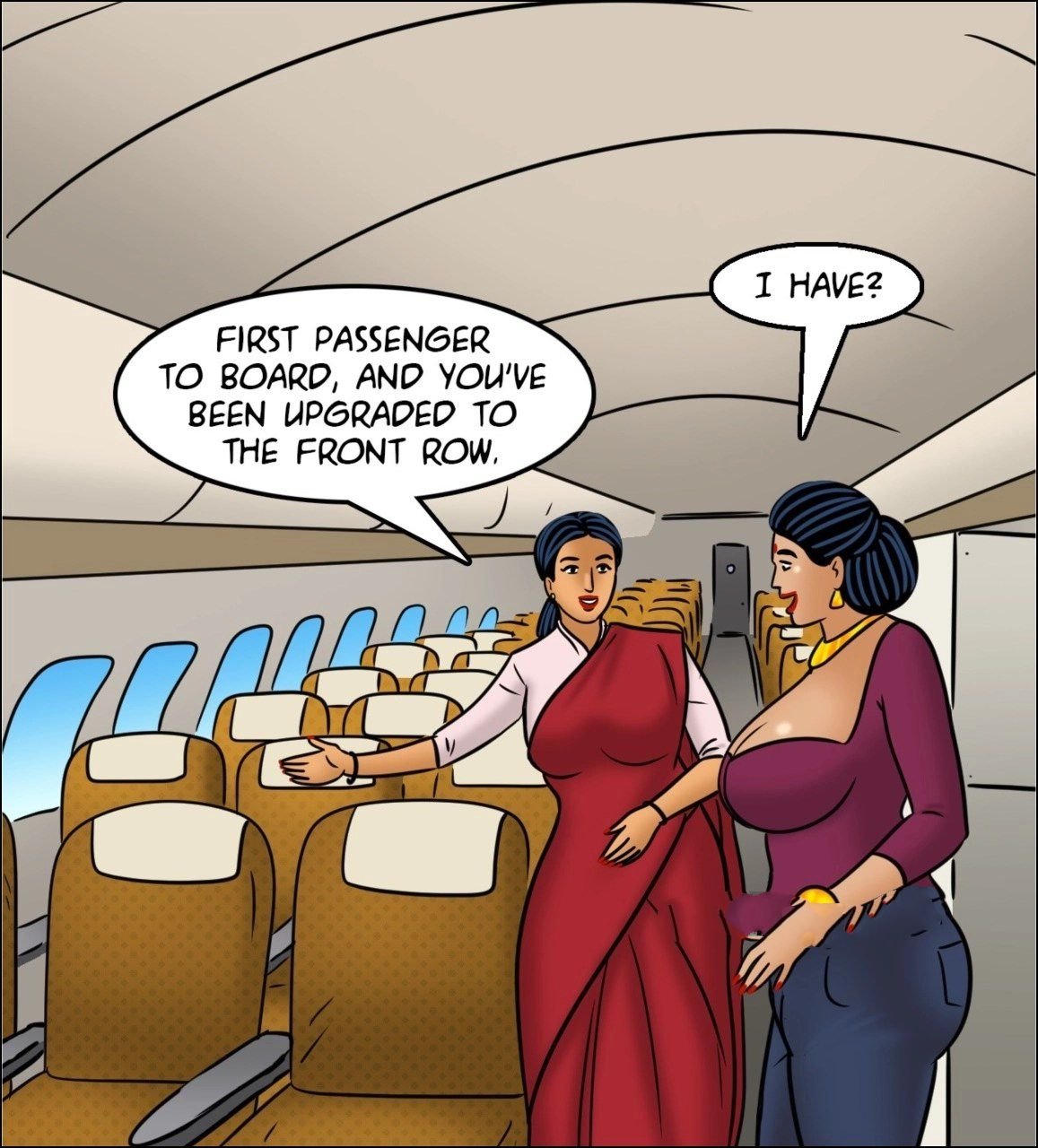 Velamma [Velamma] 123 . Velamma - Chapter 123 - Fear of Flying [Velamma] – page 73