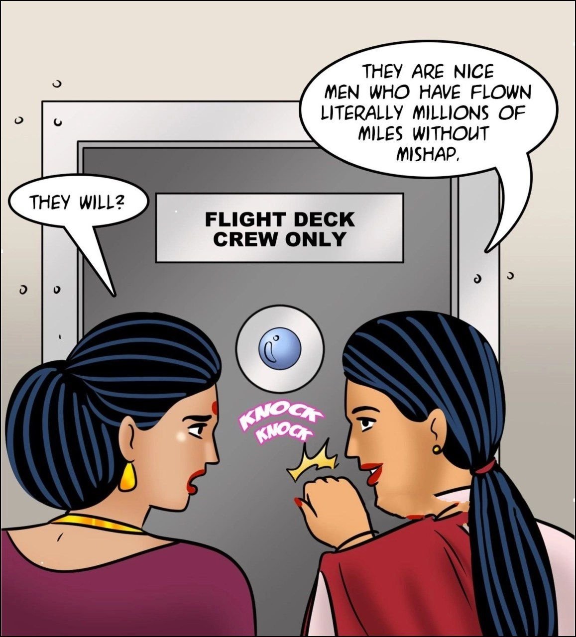 Velamma [Velamma] 123 . Velamma - Chapter 123 - Fear of Flying [Velamma] – page 80