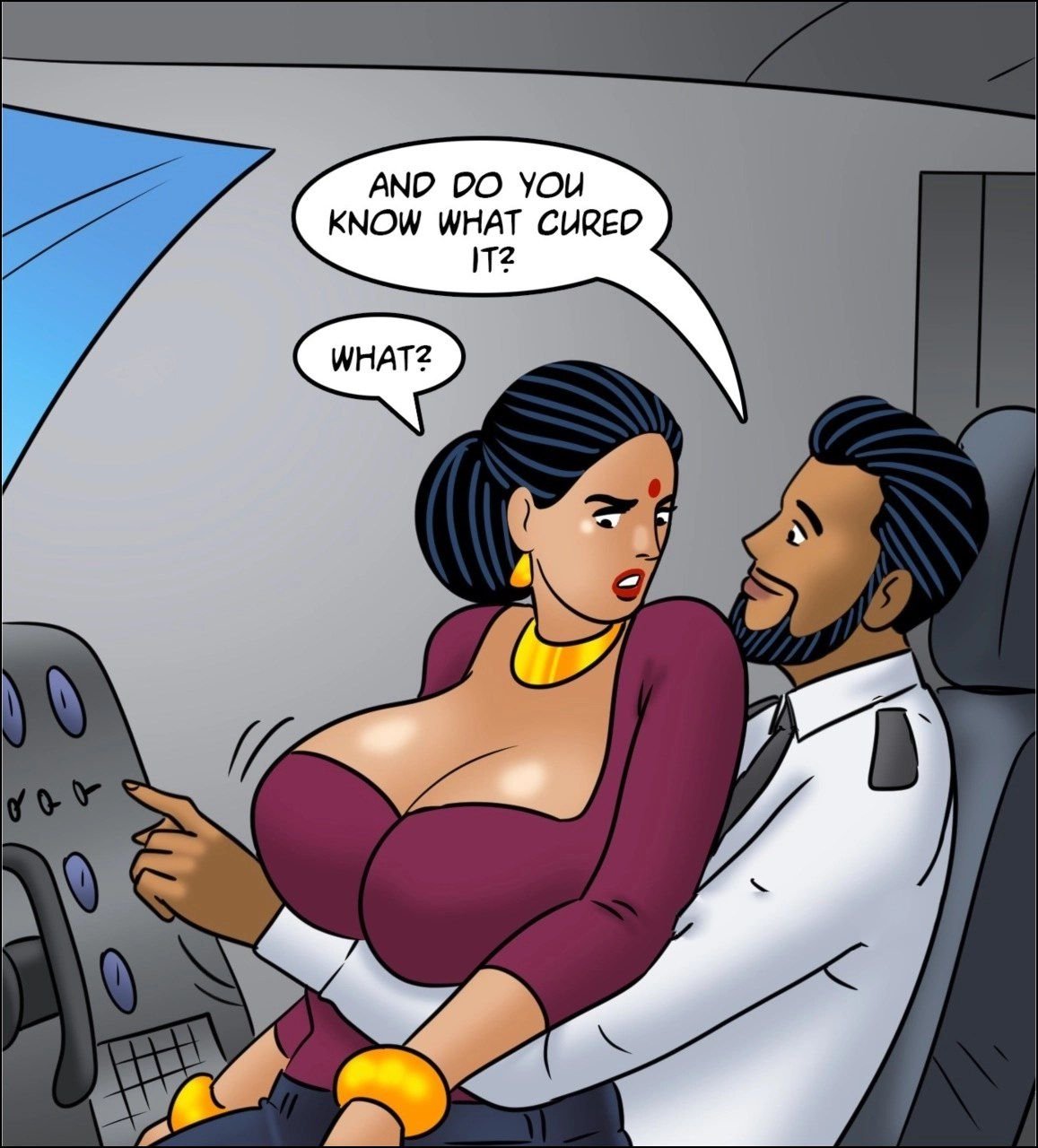 Velamma [Velamma] 123 . Velamma - Chapter 123 - Fear of Flying [Velamma] – page 89