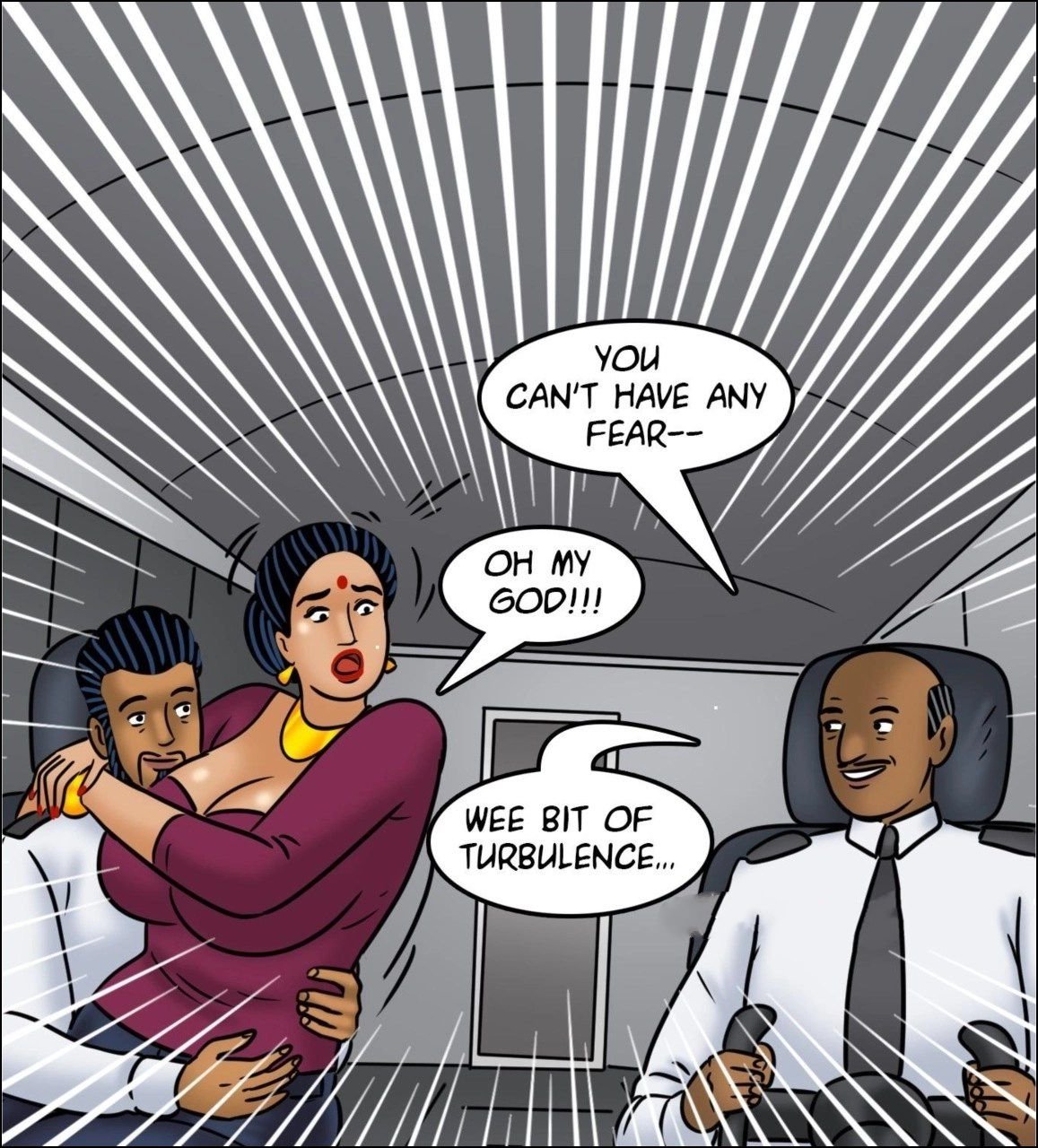 Velamma [Velamma] 123 . Velamma - Chapter 123 - Fear of Flying [Velamma] – page 92