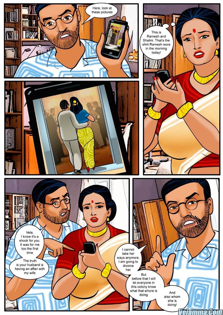 Velamma [Velamma] 11 . Velamma - Chapter 11 - The Affair [Velamma] – page 13