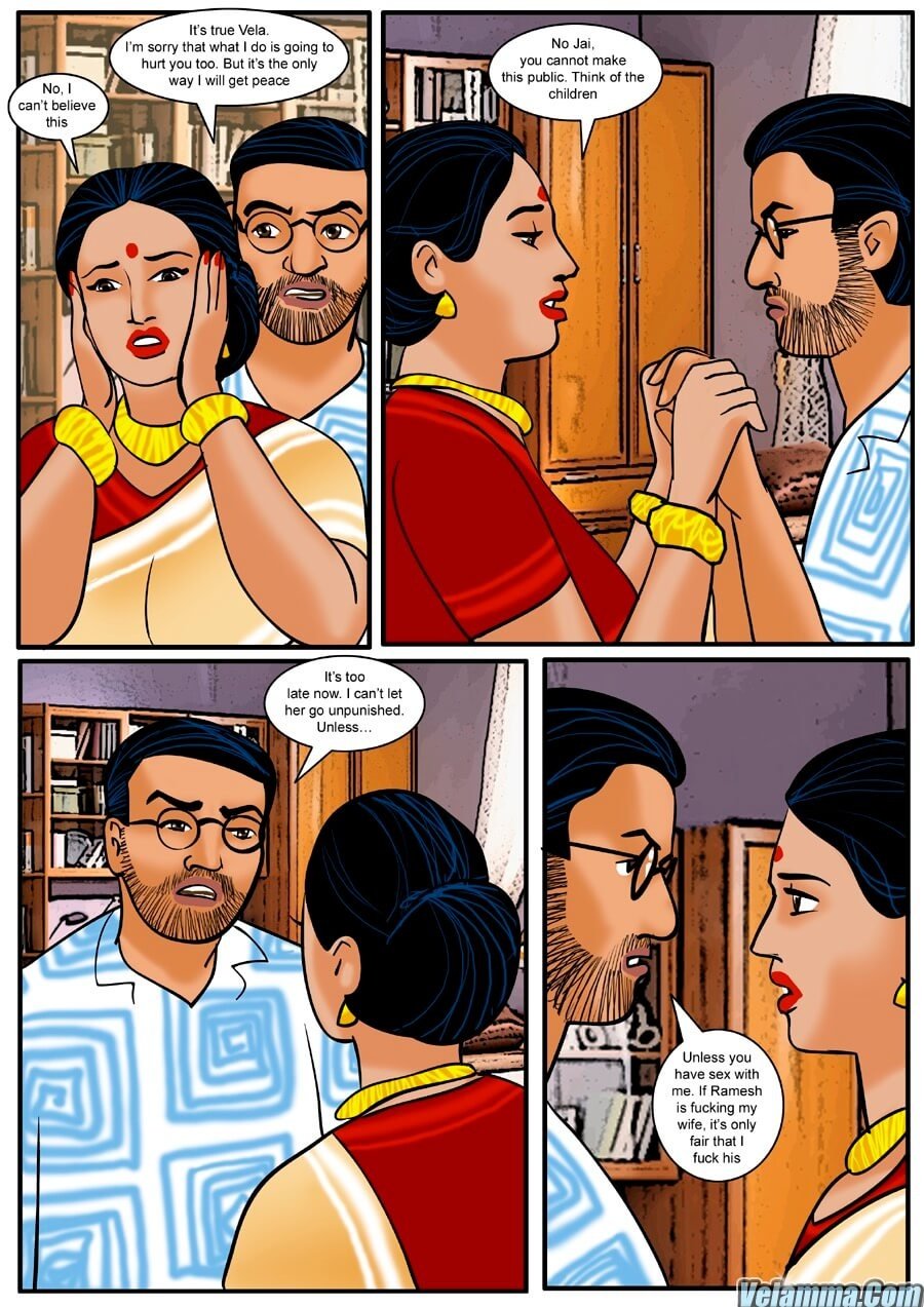 Velamma [Velamma] 11 . Velamma - Chapter 11 - The Affair [Velamma] – page 14