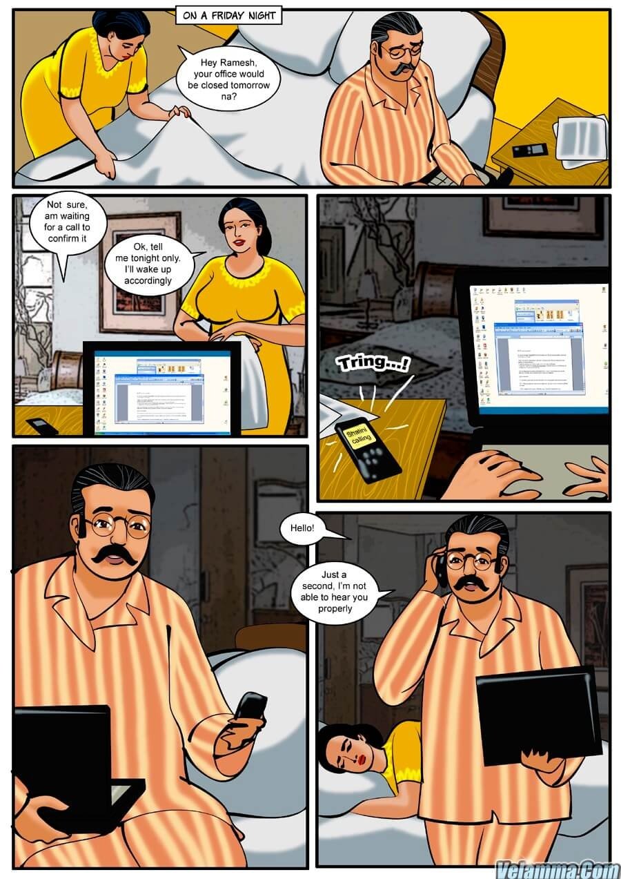 Velamma [Velamma] 11 . Velamma - Chapter 11 - The Affair [Velamma] – page 2