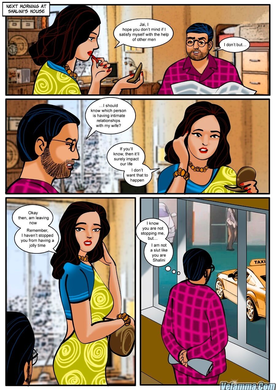 Velamma [Velamma] 11 . Velamma - Chapter 11 - The Affair [Velamma] – page 4