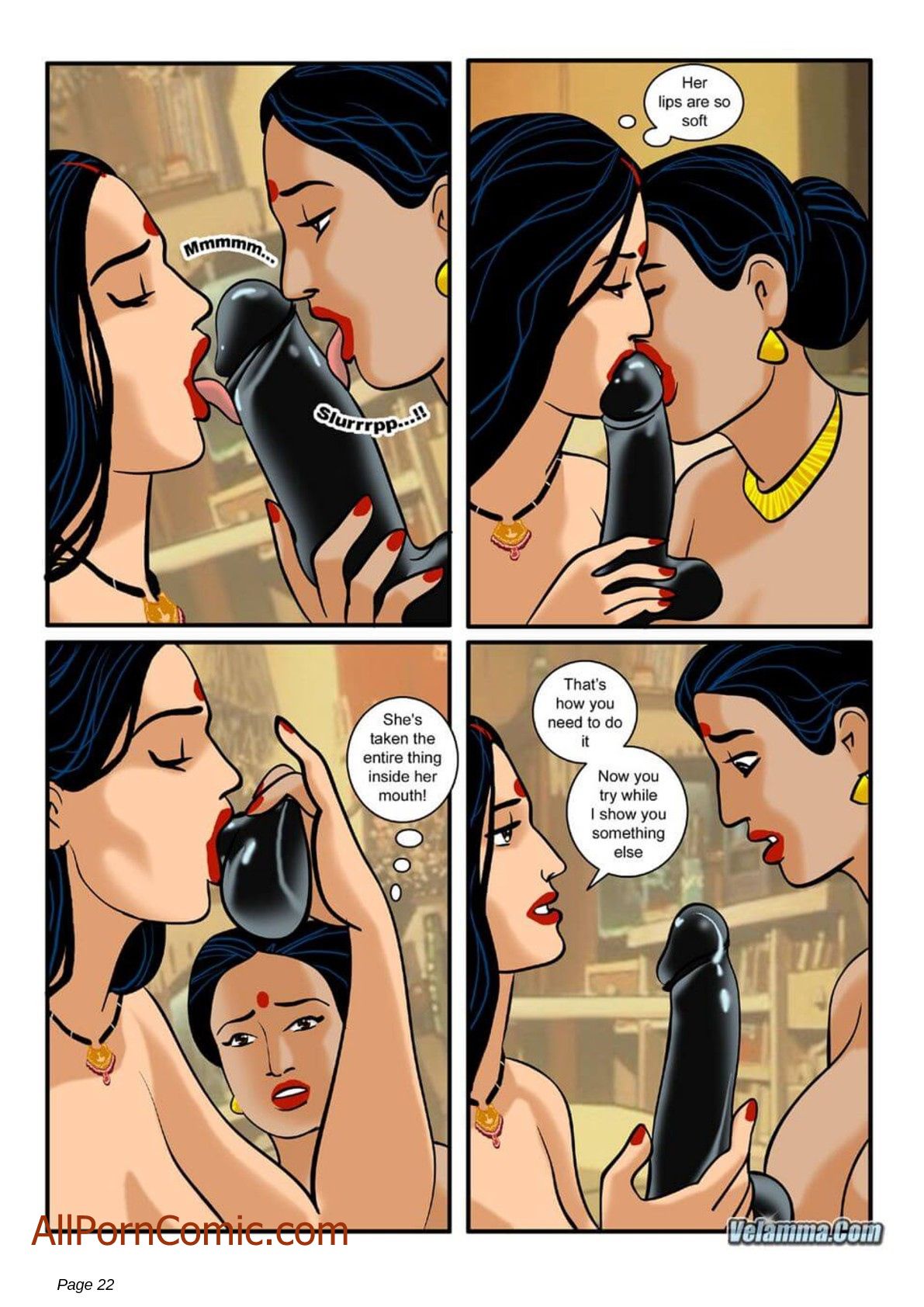 Velamma [Velamma] 6 . Velamma - Chapter 6 - Visit From An Old Friend [Velamma] – page 22