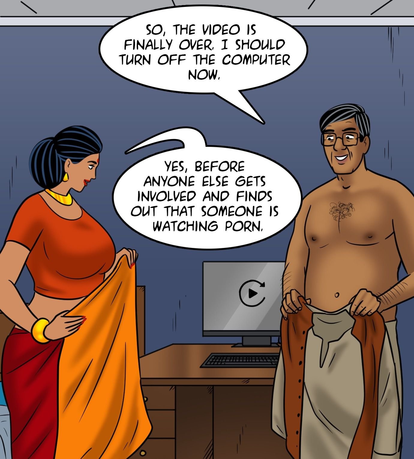 Velamma [Velamma] 111 . Velamma - Chapter 111 - A Tale Of Sexpectators [Velamma] – page 99