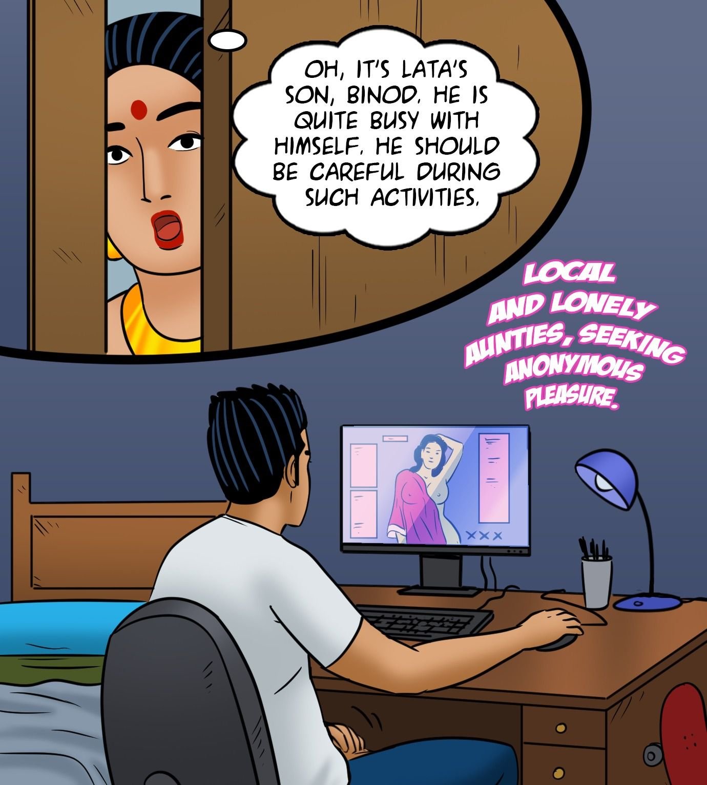 Velamma [Velamma] 111 . Velamma - Chapter 111 - A Tale Of Sexpectators [Velamma] – page 18