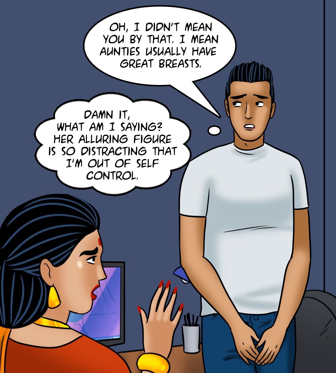 Velamma [Velamma] 111 . Velamma - Chapter 111 - A Tale Of Sexpectators [Velamma] – page 39