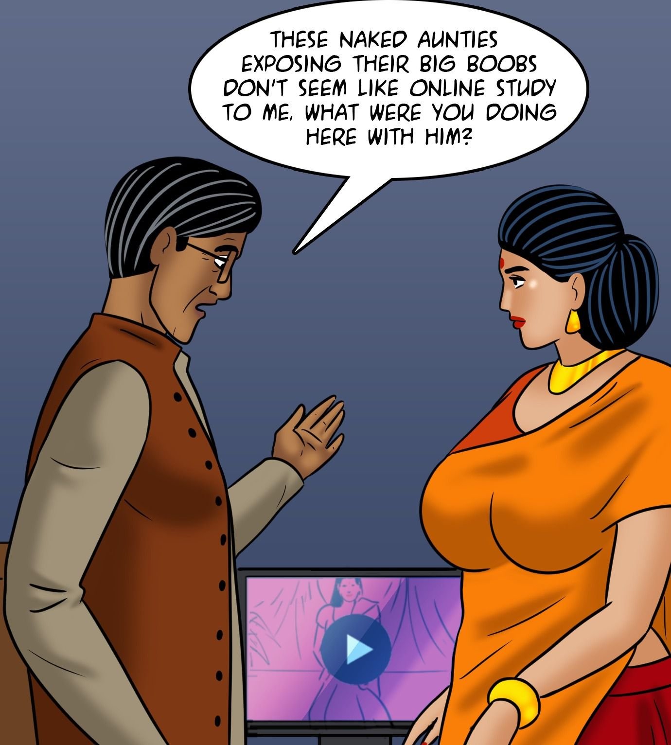 Velamma [Velamma] 111 . Velamma - Chapter 111 - A Tale Of Sexpectators [Velamma] – page 47