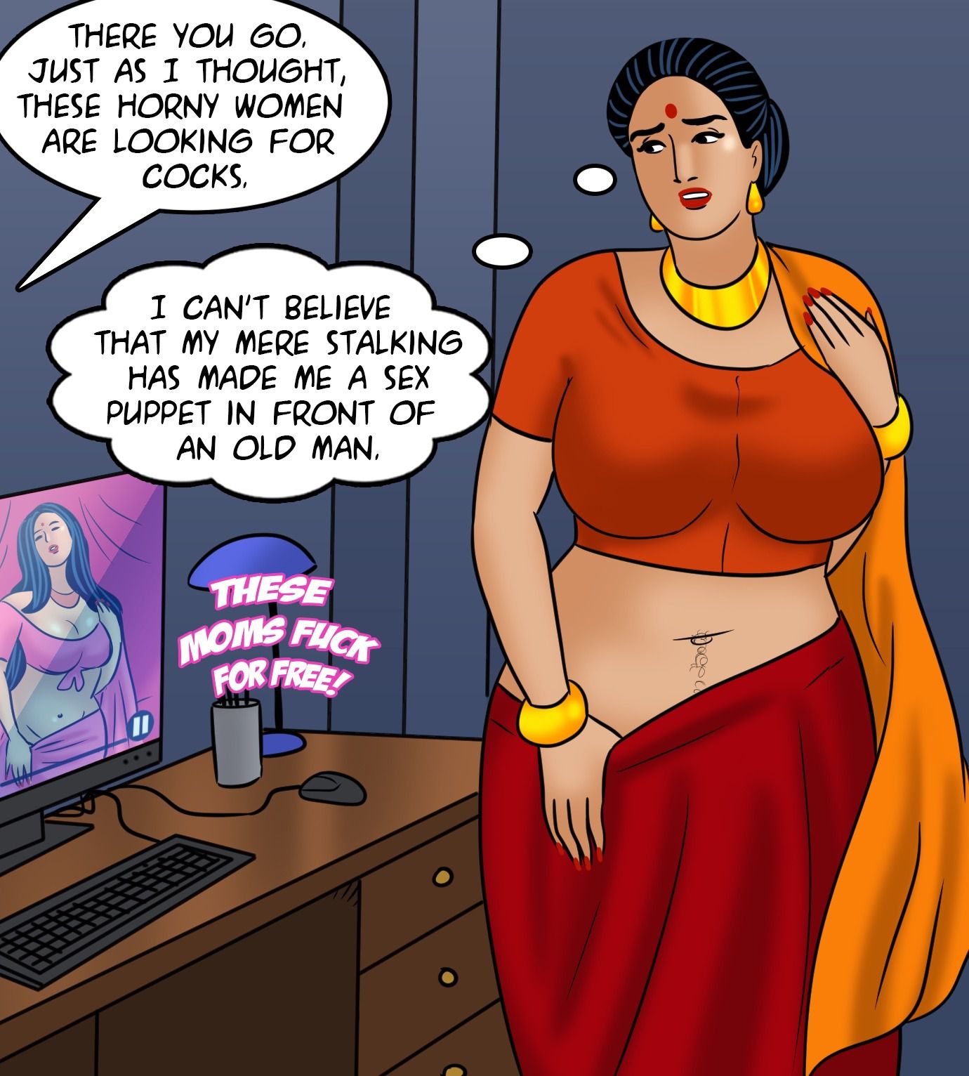 Velamma [Velamma] 111 . Velamma - Chapter 111 - A Tale Of Sexpectators [Velamma] – page 51