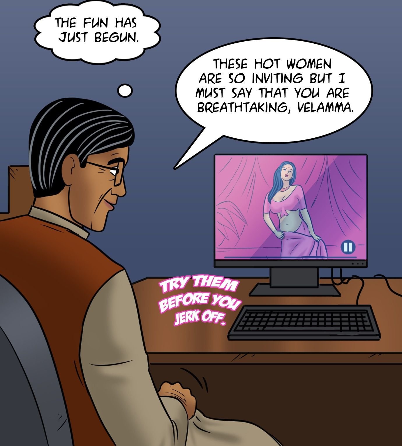 Velamma [Velamma] 111 . Velamma - Chapter 111 - A Tale Of Sexpectators [Velamma] – page 52